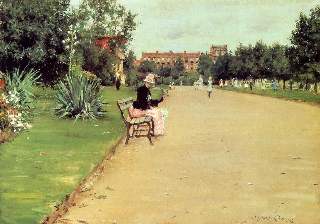 William Merritt Chase The Park